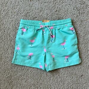 The Beaufort Bonnet Flarda Flamingo Swim Trunks 
TBBC Size 6